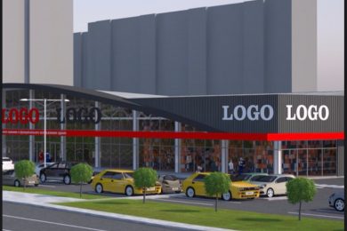 Предлагаем к аренде  новый Торговый центр, площадью 8200 м², по ул. Южный Обход 55/5, напрямую от собственника._0