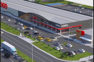 Предлагаем к аренде  новый Торговый центр, площадью 8200 м², по ул. Южный Обход 55/5, напрямую от собственника._2