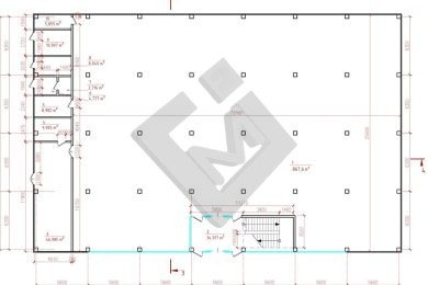 Предлагаем к аренде помещение общей площадью 1050 м² на втором этаже , напрямую от собственника._4